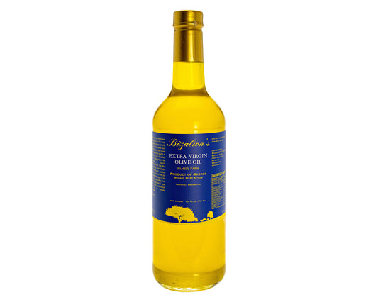 BIZALION'S Greek (West Attica Megara, GREECE) Extra Virgin Olive Oil  (EVOO) 25.4 fl oz 750 ml Premium Quality